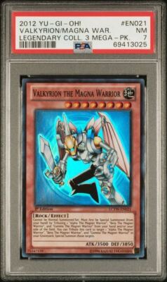 YU-GI-Oh! 2012 Legendary Coll. 3 Mega-Pack EN021 Valkyrion the Magna War PSA 7-image