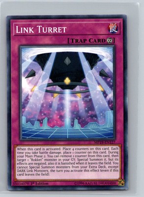 Link Turret #MP19-EN127 2019 Gold Sarcophagus Tin Mega Pack G37-image
