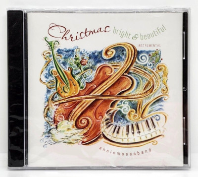 ANNIE MOSES BAND / CHRISTMAS BRIGHT & BEAUTIFUL CD (2007) MAN ALIVE RECORDS-image