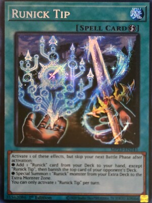 Runick Tip MP23-EN241 25th Anniversary Tin: Dueling Heroes Mega Pack 1st Edition-image