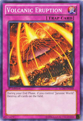 3 x Volcanic Eruption - LCJW-EN168 - Common - 1st Edition Near Mint, English-image