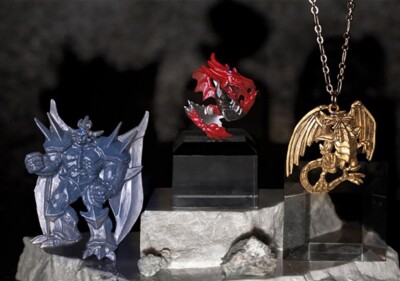 Yu-Gi-Oh! The Egyptian God Three Legendary Gods Accessory Set Ring Necklace-image