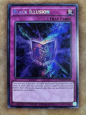 Black Illusion YGLD-ENC00 King of Games: Yugi's Legendary Decks-Limited Edition -image