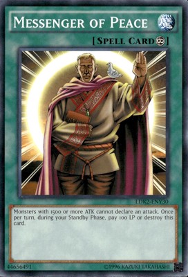 Yu-Gi-Oh! Messenger of Peace LDK2-ENY30 Common Unlimited NM-image