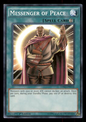 Yugioh Messenger of Peace #LDK2-ENY30 Legendary Decks II LP-image