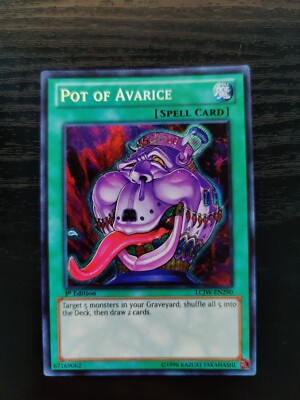 Yu-Gi-Oh! TCG Pot of Avarice Legendary Collection 4 LCJW-EN290 1st NM-image