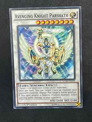 Yu-Gi-Oh! TCG Avenging Knight Parshath LC5D-EN230 1st Edition LP-image