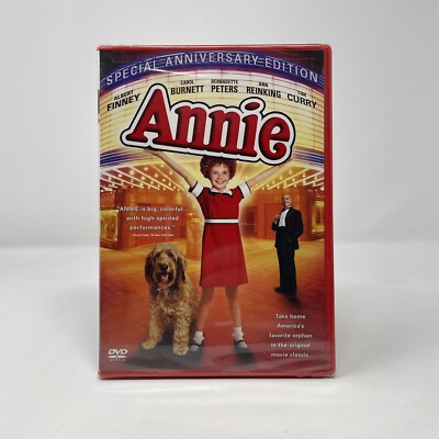 Annie (1981) (DVD, 2003, Special Anniversary Edition) Carol Burnett - New Sealed-image
