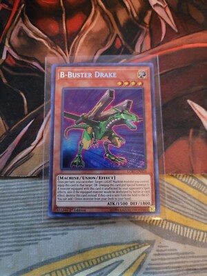 YUGIOH TCG B-BUSTER DRAKE LCKC-EN020 SECRET 1ST EDITION -image