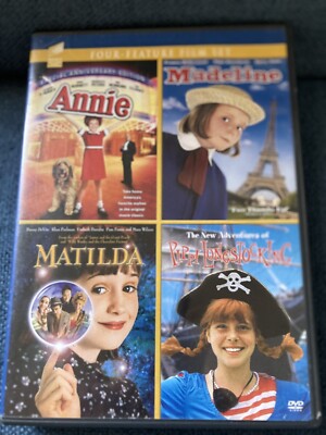 Annie/Madeline/Matilda/The New Adventures of Pippi Longstocking (DVD, 2016,...-image
