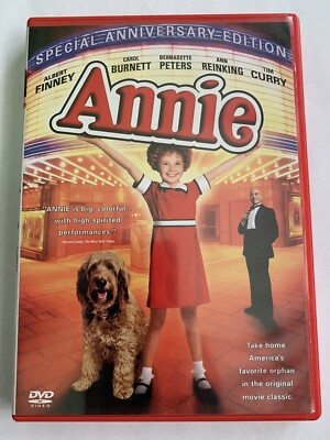 Annie (DVD, 2004, Special Anniversary Edition) Albert Finney, Tim Curry-image