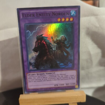 Yu-Gi-Oh! Elder Entity Norden CT12-EN003 Limited Super Rare NM -image