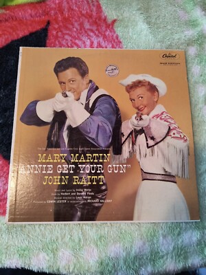 Mary Martin & John Raitt Annie Get Your Gun 1957 Capitol W-913-image