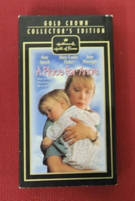 VHS A PLACE FOR ANNIE Hallmark Hall of Fame Gold Crown Collector's SPACEK 1993-image