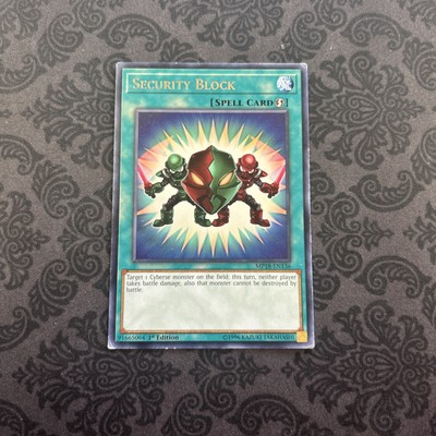 Security Block - MP18-EN136 - Rare - 1st Edition-image