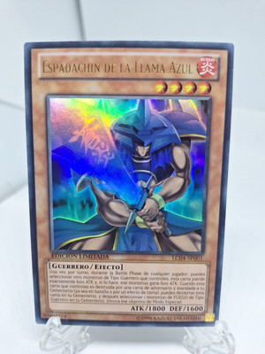 Blue Flame Swordsman, SPANISH, LC04-EN001 Ultra Rare Limited, NM Yugioh-image
