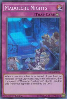 Madolche Nights - MP14-EN051 - Super Rare - 1st Edition - Yu-Gi-Oh!-image