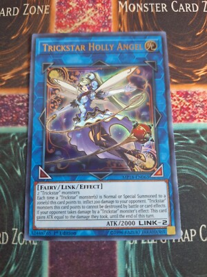 Yu-Gi-Oh! Trickstar Holly Angel MP18-EN063 Ultra Rare 1st Edition Near Mint a1/-image