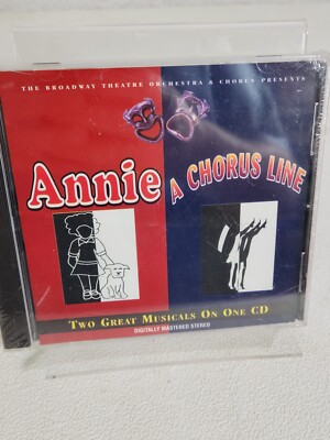 Broadway Showtunes SEALED CD Annie + A Chorus Line Broadway Theatre & Chorus-image