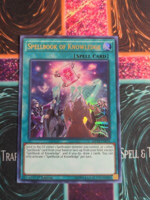Yu-Gi-Oh! Spellbook of Knowledge MP18-EN076 1st Edition Ultra Rare NM -image