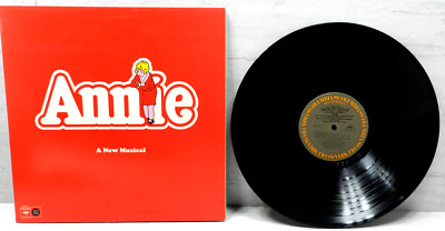 Annie A New Musical Original Soundtrack Vinyl LP PROMO Columbia PS 34712 VG+/VG+-image