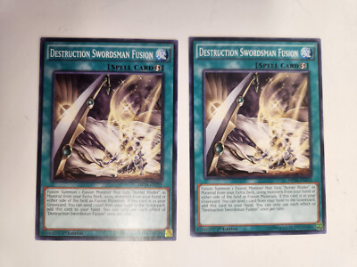 YuGiOh! Destruction Swordsman Fusion MP16-EN215 2016 Mega-Tins 1st Ed Card-image