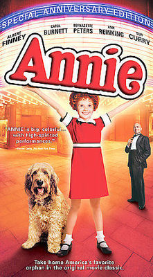 Annie 1982 VHS Carol Burnett  Albert Finney Brand New-image