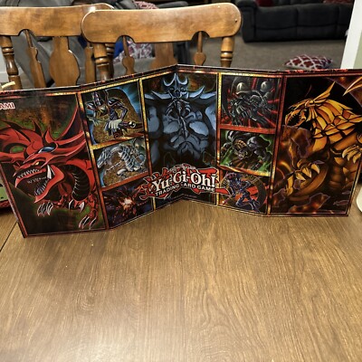 Yugioh Legendary Collection Gameboard Cardboard Edition Playmat Yugi Joey Kaiba-image