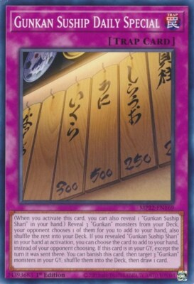 1x Gunkan Suship Daily Special -  NM Eng YuGiOh - 2022 Mega Tin - Pharoah's Gods-image