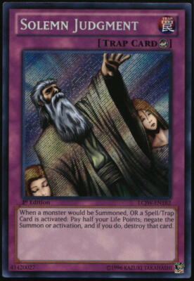 Yu-Gi-Oh! - Legendary Collection 4: Mega-Pack Solemn Judgement 2013 LCJW-EN182-image