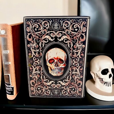 junk journal Leather Journal Deckle Edge Paper Grimoire Printed Journal gifts-image