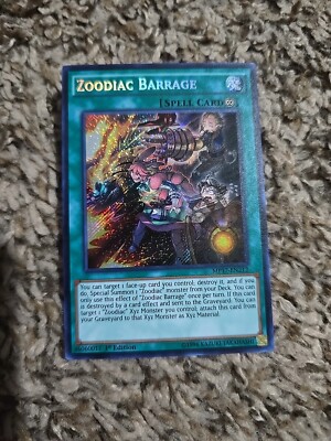 Yugioh Zoodiac Barrage Secret Rare MP17-EN212 1st VLP YU-GI-OH! 1X-image
