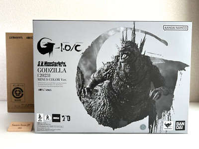 BANDAI S.H.MonsterArts GODZILLA 2023 Godzilla -1.0 Minus Color Ver. Figure New-image