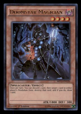 Yugioh Doomstar Magician #MP15-EN120 2015 Mega-Tins Mega Pack LP-image