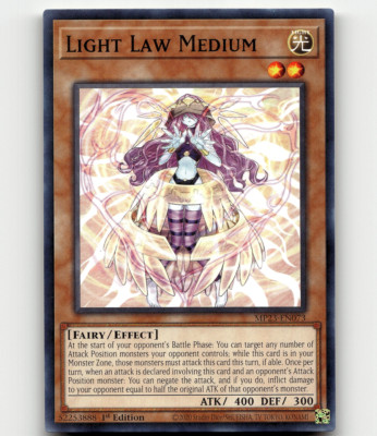 Yugioh Light Law Medium 25th Anniv. Tin: Dueling Heroes Mega Pack-image