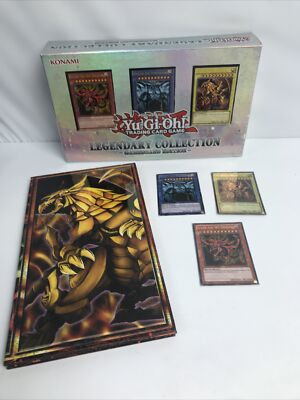 Yu-Gi-Oh Legendary Collection 1 Gameboard Edition - Box w/ Board & God Cards-image
