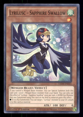 Yu-gi-oh Lyrilusc #LED8-EN043 Legendary Duelists: Synchro Storm LP-image