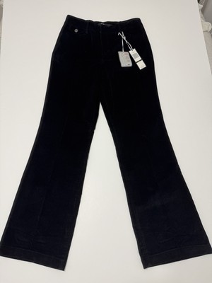 JNY slimmer pants Womens size 12 new NWT black Annie Cord corduroy (P645O)-image