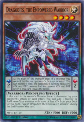 Dragodies, the Empowered Warrior - MP17-EN120 - Common - 1st Edition x1 - Lightl-image