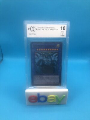 2010 Yugioh Legendary Collection Obelisk The Tormentor - Beckett BCCG 10 Mint-image