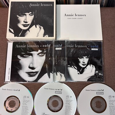 ANNIE LENNOX Cold JAPAN 3CD BOX BVCP-8901~3 JAPANESE BOOKLET Eurythmics Coldest-image