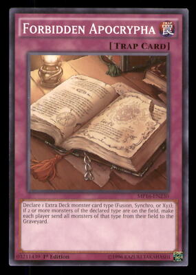 Yugioh Forbidden Apocrypha #MP16-EN230 2016 Mega-Tins Mega Pack LP-image