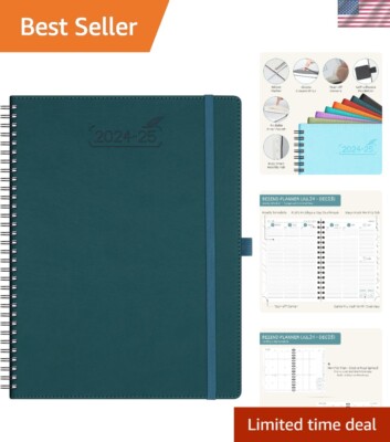 Ultimate 2025 Academic Year Planner: 18 Months, 8.5