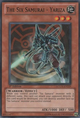 The Six Samurai - Yariza - LCGX-EN229 - Common - Unlimited Edition - Lightly Pla-image