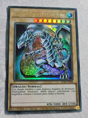 Blue-Eyes White Dragon●YUGIOH●LC01●ULTRA RARE●2023●PORTUGUES●LIM EDIT●NM●DR193-image