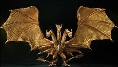 Premium BANDAI S.H.MonsterArts KING GHIDORAH (2019) Special Color Ver.-image