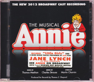 Annie: The Musical: The New 2012 Broadway Cast Recording *New and Sealed CD*-image