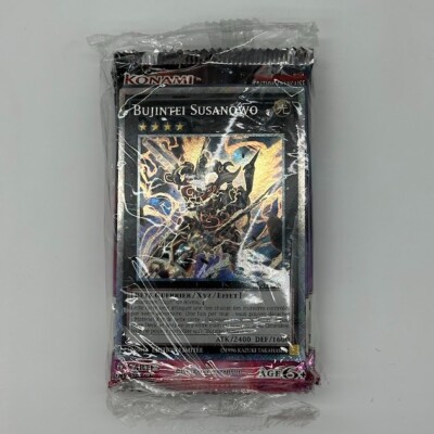 French Yugioh 2014 Collector Mega Tin Bujintei Susanowo or Fire Fist Contents!-image