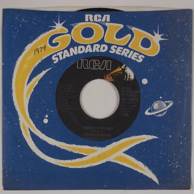 JOHN DENVER: Annie's Song USA ’75 RCA VICTOR Country 45 NM--image