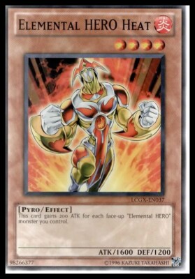 Legendary Collection 2 #LCGX-EN037 Elemental HERO Heat-image